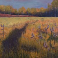 Interruption oil on canvas, 36 x 48 in.