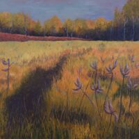 Interruption oil on canvas, 36 x 48 in.