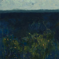 Early Growth oil paint on canvas, 48 x 24 in. Sold