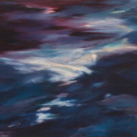 Enigma One oil paint on canvas, 24 x 30 in.