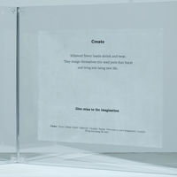 Observances, Following the Path, Create acrylic photo transfer, 12 x 15 in.