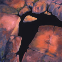 Shelter 3 - Companions oil paint on canvas, 24 x 20 in.