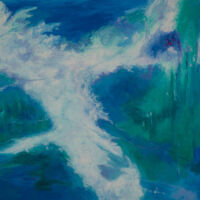 Divergence 2 Divergence 2, 2020, oil paint on canvas, 30 x 36 in