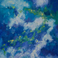 Entwining Paths Entwining Paths, reworked 2020, oil paint on canvas, 30 x 24 in