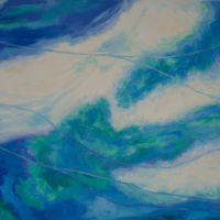 Rising oil paint on canvas, 30 x 40 in