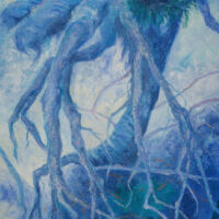 Uprooted 4 Uprooted 4, oil paint on canvas, 36 x 24 in