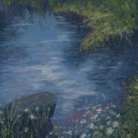 Wetlands 5 oil paint on canvas, 20 x 24 in.