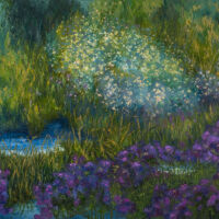 Wetlands 7 oil paint on canvas, 30 x 48 in. Sold