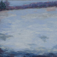 Distant Reach Distant Reach, triptych, oil paint on canvas, 18 x 72 in.