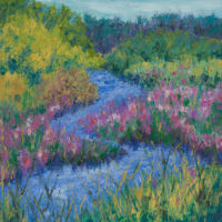 NEW | Wetland Creek Wetland Creek, 2021, oil paint on canvas, 12 x 12 in., 421