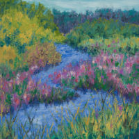 NEW | Wetland Creek Wetland Creek, 2021, oil paint on canvas, 12 x 12 in., 421